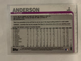 #2 Tyler Anderson   Colorado Rockies 2019 Topps Series One Baseball Card