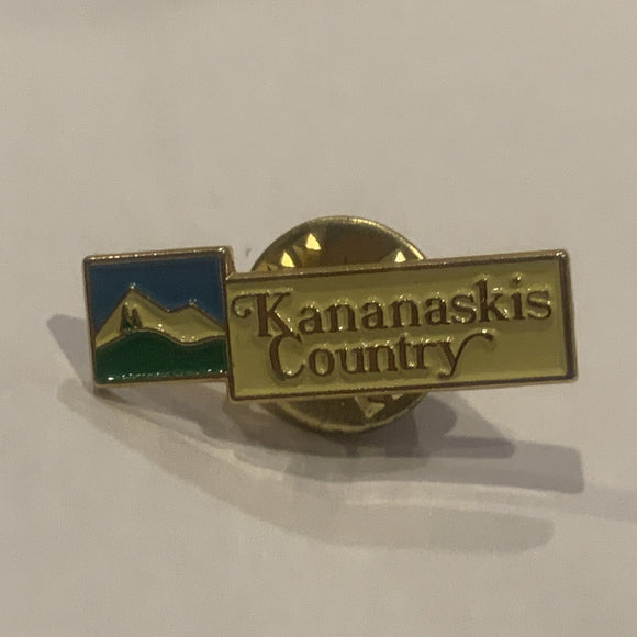 Kananaskis Country Logo Lapel Hat Pin AP