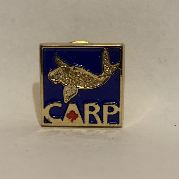 CARP Canada Fish Logo Lapel Hat Pin