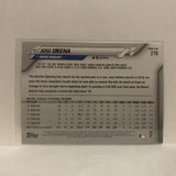 #270 Jose Urena Miami Marlins 2020 Topps Series One Baseball Card JA