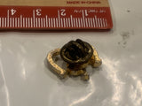 Elephant Horse Shoes Lapel Hat Pin