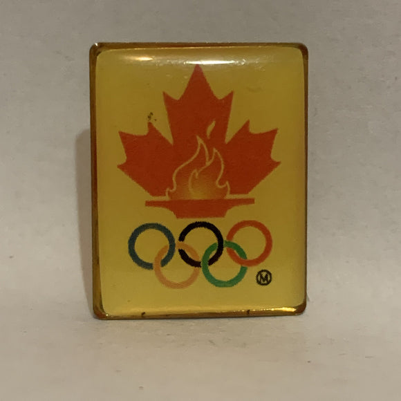 Canada Olympic Logo Lapel Hat Pin