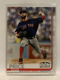 #314 David Price World Series Highlights Boston Red Sox 2019 Topps Series One Baseball Card