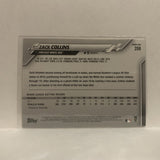 #208 Zack Collins Chicago White Sox Rookie 2020 Topps Series One Baseball Card JA