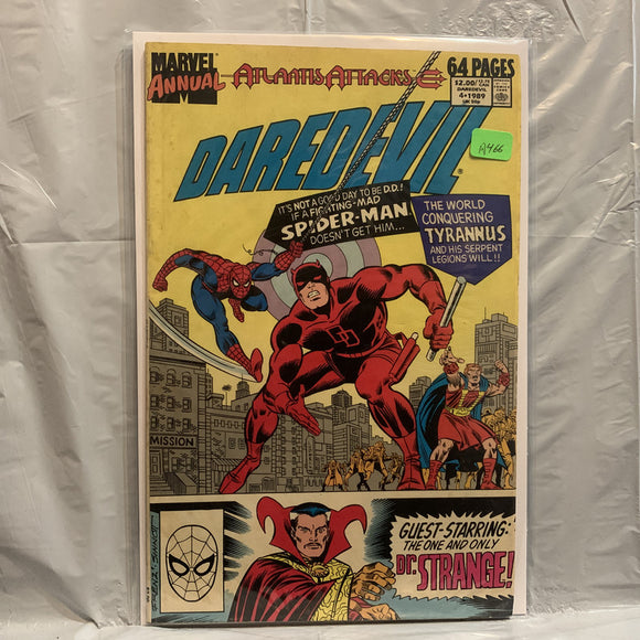 #4 Daredevil Atlantis Attacks Marvel Annual Marvel Comics BC 8390