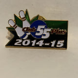 Club 55 Plus Bowling 2014 15 Logo Lapel Hat Pin