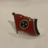 Tennessee State Flag Lapel Hat Pin AP