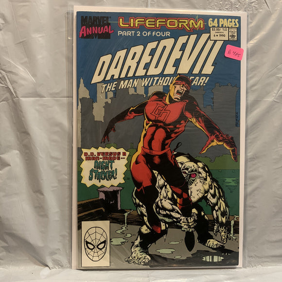 #6 Daredevil The Man Without Fear Lifeform Part 2 of 4 Annual Marvel Comics BC 8392