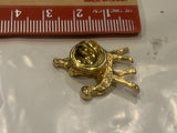 Man Riding a Camel Lapel Hat Pin