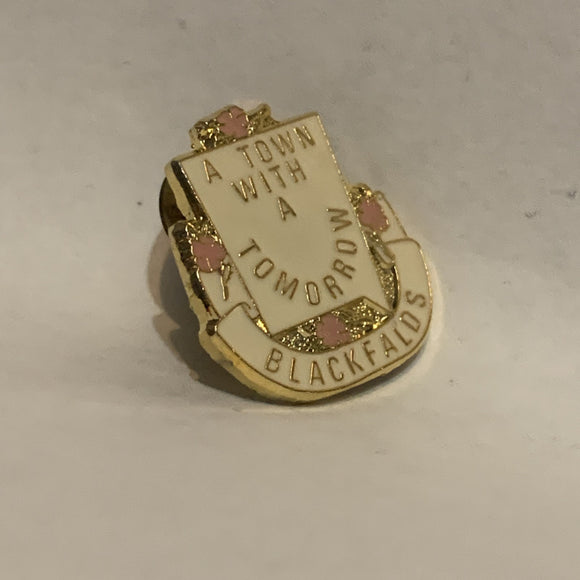 A Town with a Tomorrow Blackfalds Alberta Lapel Hat Pin