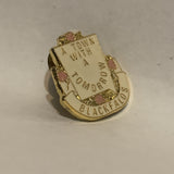 A Town with a Tomorrow Blackfalds Alberta Lapel Hat Pin