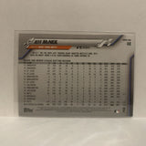 #48 Jeff Mcneil New York Mets Future Stars 2020 Topps Series One Baseball Card JA