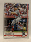 #97 Harrison Bader All Star Rookie St Louis Cardinals 2019 Topps Series One Baseball Card