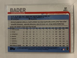 #97 Harrison Bader All Star Rookie St Louis Cardinals 2019 Topps Series One Baseball Card