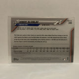 #340 Adbert Alzolay Chicago Cubs Rookie 2020 Topps Series One Baseball Card JB