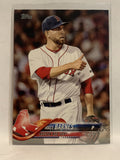 #152 Matt Barnes Boston Red Sox 2018 Topps Series One Baseball Card