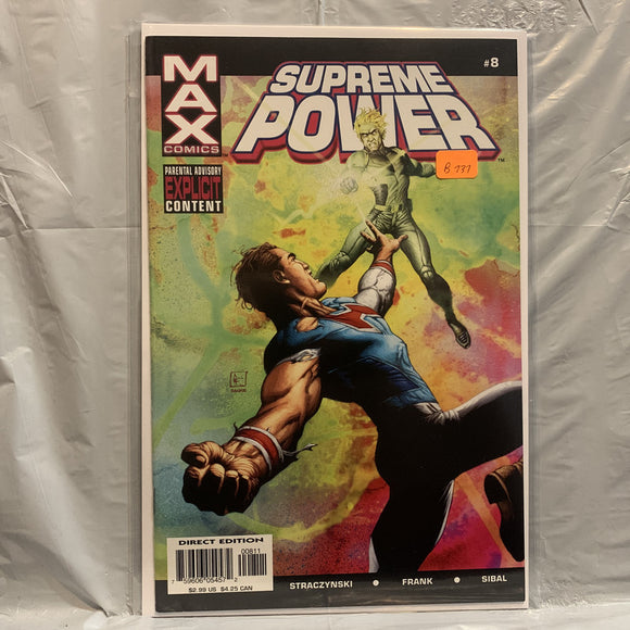 #8 Supreme Power MAX Comics BC 8402