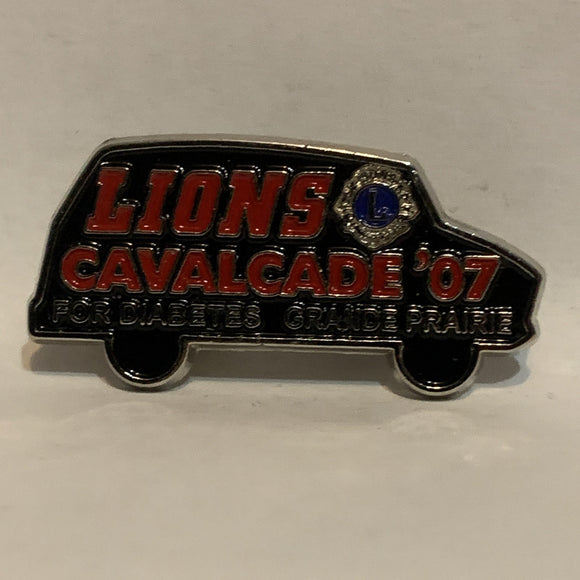 Lions Cavalcade '07 For Diabetes Grande Prairie AB Lapel Hat Pin