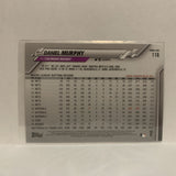 #116 Daniel Murphy Colorado Rockies 2020 Topps Series One Baseball Card JB