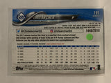 #191 Chris Archer Gold Tampa Bay Rays 2018 Topps Series One Baseball Card