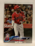 #190 Justin Upton Los Angeles Angels 2018 Topps Series One Baseball Card