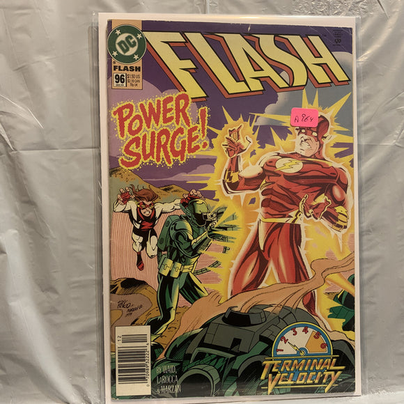 #96 Flash Power Surge Terminal Velocity DC Comics BC 8411