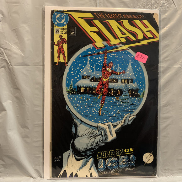 #56 Flash The Fastest Man Alive Murder on Ice DC Comics BC 8412