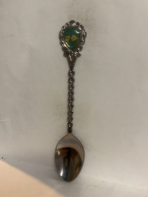 Kelowna BC Dogwood Flower Souvenir Spoon