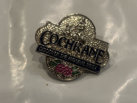 Cochrane Discover The Natural West Alberta Lapel Hat Pin