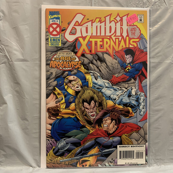 #2 Gambit and the X-Ternals After Xavier The Age of Apocalypse Marvel Comics BC 8414
