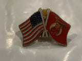 USA Shriners International Friendship Flag Lapel Hat Pin
