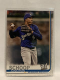 #259 Jonathan Schoop Milwaukee Brewers 2019 Topps Series One Baseball Card