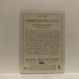 TR-54 Eddie Rosario Minnesota Twins Prominent Base Ball Players 2020 Topps Series One Baseball Card JB