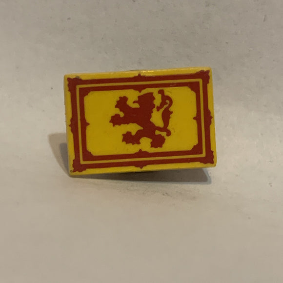 Scottish Lion Flag Lapel Hat Pin