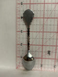 Ardrie Alberta September Aster Flower Souvenir Spoon
