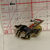RCMP Mountie Riding a Horse Musical Ride Lapel Hat Pin