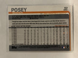 #157 Buster Posey San Francisco Giants 2019 Topps Series One Baseball Card