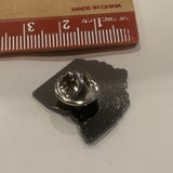 Buckeye State Ohio Rose Flower Lapel Hat Pin AQ