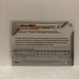 #273 Bryan Abreu Houston Astros Rookie 2020 Topps Series One Baseball Card JB