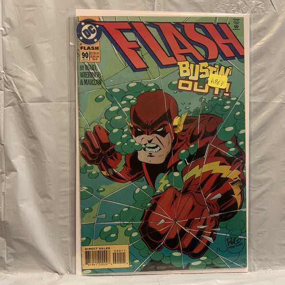 #90 Flash Bustin Out DC Comics BC 8434