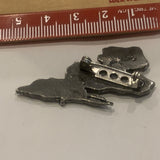 Rocky Shore Lapel Hat Pin AQ