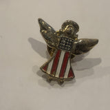 Angel USA American Flag Lapel Hat Pin AQ