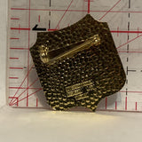 On Est Six Millions Crest Emblem Lapel Hat Pin