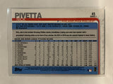 #45 Nick Pivetta Philadelphia Phillies 2019 Topps Series One Baseball Card
