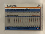 #178 Jose Altuve Houston Astros 2019 Topps Series One Baseball Card