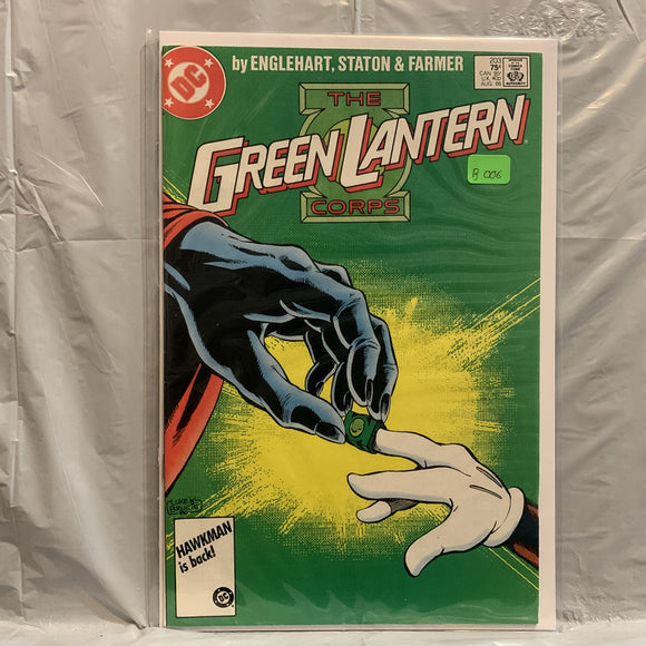 #203 The Green Lantern Corps DC Comics BC 8442