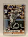 #53 Brandon Crawford   San Francisco Giants 2019 Topps Series One Baseball Card