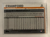 #53 Brandon Crawford   San Francisco Giants 2019 Topps Series One Baseball Card