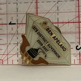 Lions Club Ben Apeland 37S District Governor 2006 2007 Logo Lapel Hat Pin