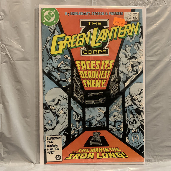 #204 The Green Lantern Corps The Man in the Iron Lung DC Comics BC 8443